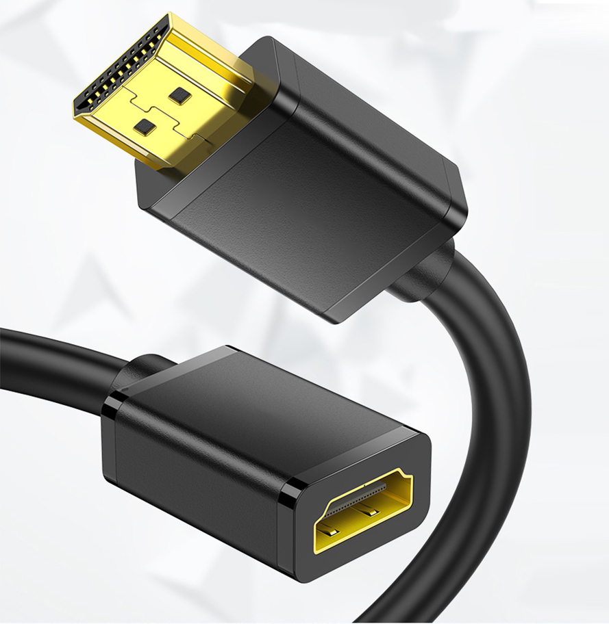 HDMI延长线 HDMI线公对母延长线无氧铜4K电脑电视高清线